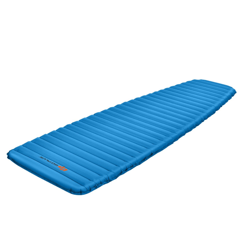 Resenkos 3 Inch Thick Inflatable Waterproof Camping Sleeping Pad-Blue, Camping Mattress, Portable Roll Up Bed, Inflatable Outdoor Mat for Rooftop Tent Car Truck Van, 4 Season