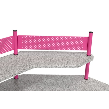 Calico Designs - Corner Computer Desk - Pink