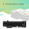 thumbnail image 3 of A AZTECH 2-Pack Compatible Toner Cartridge for Xerox 106R03480 Phaser 6510N 6510DN 6510DNM 6510DNI WorkCentre 6515N 6515DN 6515DNM 6515DNI (Black), 3 of 12