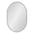 thumbnail image 2 of Kate and Laurel Caskill Mid-Century Framed Capsule Wall Mirror, 18 x 24, Silver, Modern Decorative Mirror for Wall, 2 of 7