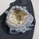 thumbnail image 4 of Bolso Plisado Con Forma Nube para Mujer Bolso Mano Con Cordón Bolso (gris), 4 of 9