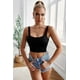 thumbnail image 2 of ABPHQTO Camiseta sin mangas negra con cuello cuadrado para mujer, 2 of 5
