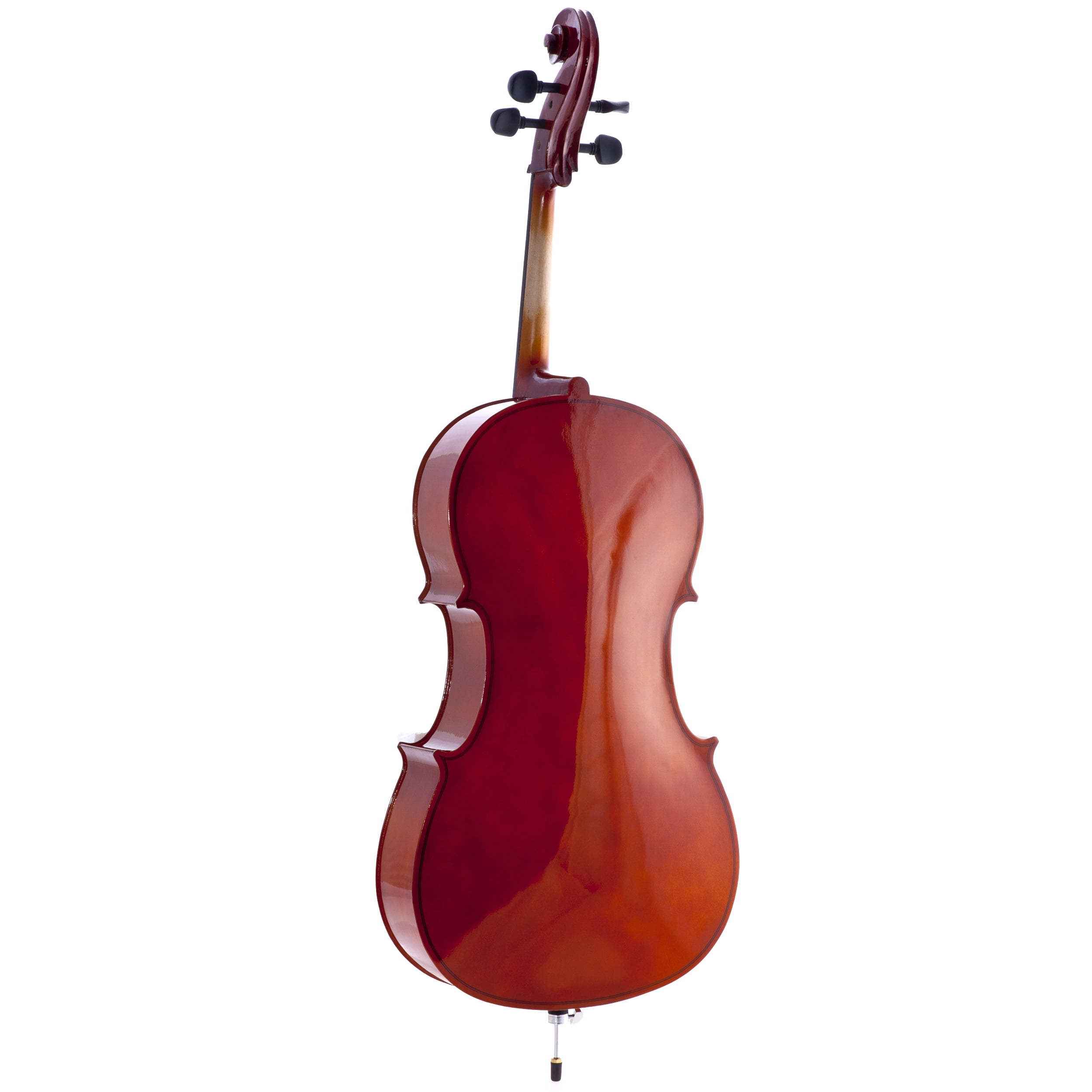 D'Luca Meister Student Cello Package 1/2 Size w/Stand, Bag, Tuner, Rosin & Bow