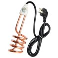 thumbnail image 1 of 2500W Immersion Water Heater - 220V Portable Electric Heater Fast Heating Coil for Camping, Pools, Bathtubs, Water Bucket_c*, 1 of 5