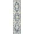 thumbnail image 2 of JONATHAN Y WASHABLE 2 x 8 Runner Rug, Bausch Bohemian Distressed Chenille - Dark Gray/Yellow, WSH201C-28, 2 of 9