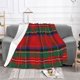 thumbnail image 3 of Manta de forro polar a cuadros navideños, súper suave y acogedora, ideal para hombres, mujeres, ancianos y niños. Características: súper suave, 40 x 30 pulgadas., 3 of 8