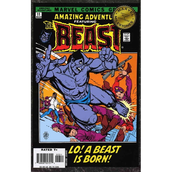 Marvel Milestones: Beast And Kitty Pryde #1 VF ; Marvel Comic Book