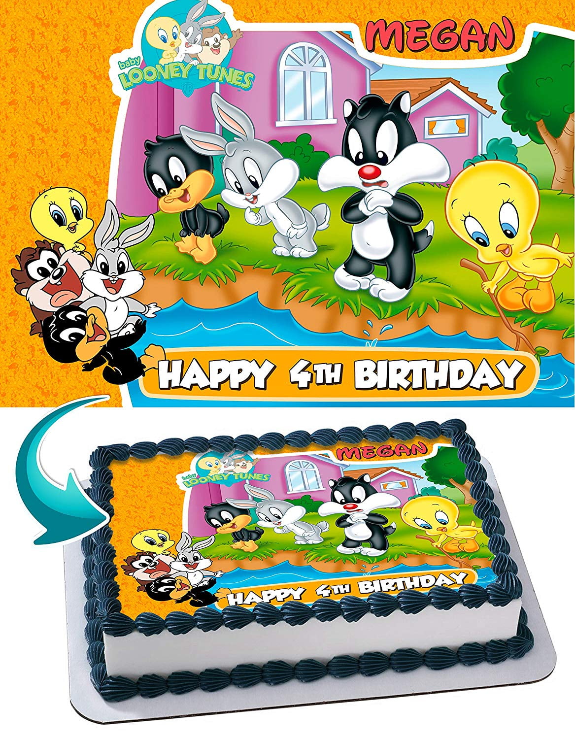 baby looney tunes crib set walmart