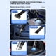 thumbnail image 5 of Aspiradora de coche inalámbrica recargable | Alta potencia de succión 9000Pa | Mini Auto de mano para uso interior y doméstico | Motor sin escobillas | Compacto y ligero | Luz LED | Capacidad de 125, 5 of 7