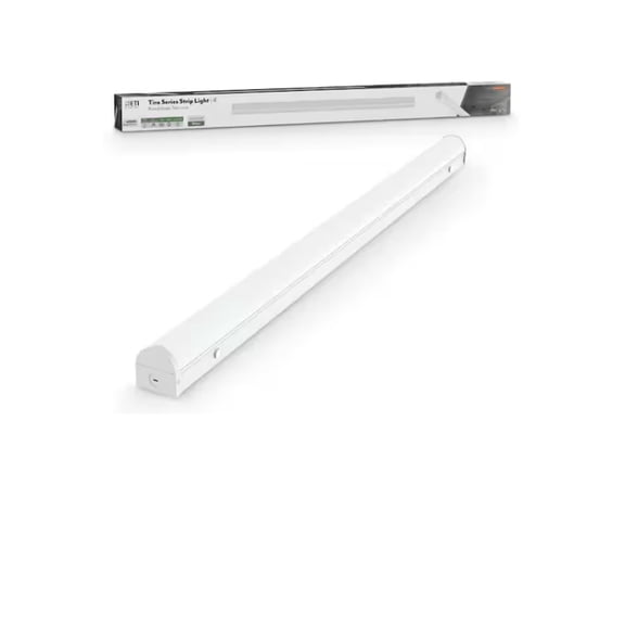 ETI 4ft Tira Strip Light Series with Round Lens, 4500 Lumen, 4000K Bright White, 120-Volt, B01084601A