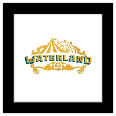Gallery Pops Disney Percy Jackson and the Olympians - Waterland Graphic Wall Art, Black Framed Version, 12" x 12"