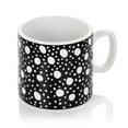 thumbnail image 3 of Napoli Caffe 4 Piece 17 Ounce Stoneware Assorted Mug Set in Black, 3 of 3