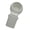 White, variant on MOMOJIA Bottle Mountable Dust Collector Catcher For Power Drills Reduces Workspaces Mess Plastic Construction Easy Installation