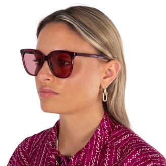 Calvin Klein Wine Square Ladies Sunglasses CK23535S 604 53 