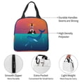 thumbnail image 4 of Easygdp Lighthouse and Whale Bolsa Térmica Premium - Tela Oxford Impermeable, Gran Capacidad, Bolsillo Frontal, Unisex para Trabajo, Escuela, Actividades al Aire Libre y Picnics, 4 of 8