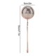 thumbnail image 2 of Tea Infuser, Stainless Steel Mesh Tea Strainer Tea Strainer Portable Tea Strainer Long Handle Tea St, 2 of 5