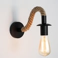 thumbnail image 2 of Luz de lámpara de aplique de pared retro, accesorio de iluminación Base industrial E27 decorativa para interior Cafe Dormitorio, 2 of 7