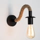 thumbnail image 2 of Luz de lámpara de aplique de pared retro, accesorio de iluminación Base industrial E27 decorativa para interior Cafe Dormitorio, 2 of 7
