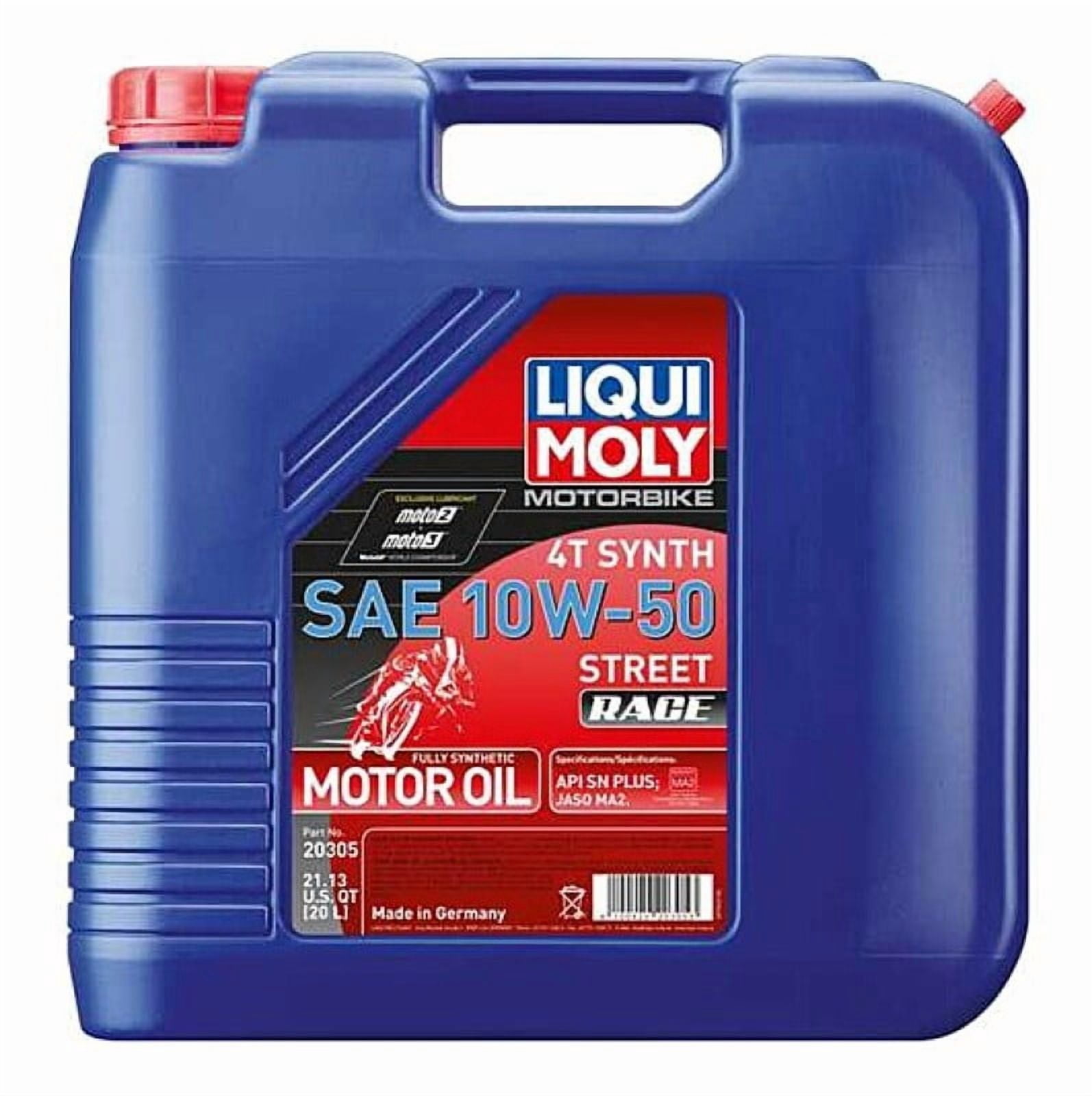 LIQUI MOLY Motorbike 4T Synth SAE 10W-50 Street Race | 20305