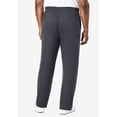 thumbnail image 2 of KingSize Men's Big & Tall Lightweight Jersey Open-Bottom Sweatpants, 2 of 5