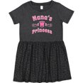 thumbnail image 3 of Inktastic Nanas Princess Granddaughter Girls Toddler Dress, 3 of 5