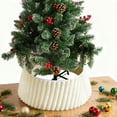 thumbnail image 4 of Elodie Christmas Tree Collars Stand Base Cover Rustic Home Décor Round for Artificial A, 4 of 5