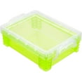thumbnail image 4 of Green Stacking Crayon Box by Simply Tidy - Plastic Storage Containers for School Supplies, Sewing and Crafts - Bulk 36 Pack, 4 of 6