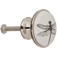 thumbnail image 1 of Abbott Collection Petit Bouton de Libellule Noir et Blanc, 1 of 1
