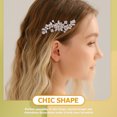 thumbnail image 3 of MasteelfCA Peigne de Mariée en Strass Barrette Accessoire de Cheveux de Mariage, 3 of 8