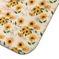 thumbnail image 5 of Summer Sunflower Floral Dish Drying Mat for Kitchen Microfiber Counter Pad Foldable Absorbent Rack Mat 16x18 Inch, 5 of 7