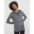 thumbnail image 5 of Motherhood Maternity Lift Up Nursing Hoodie, 5 of 10