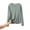 Army Green, variant on Plus Size Pajamas for Womens Polka dots Long Sleeve Tops Womens Loose Loungewear Casual Crew Neck Pullover Tops XL-5XL