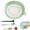 Green, variant on Gradient Ceramic Grater Plate – Handcrafted Multifunctional Grater for Ginger, Garlic,Cheese, Chocolate, Fruits & Vegetables – Unique Kiln-Fired Glaze, Easy-Pour Spout Includes Cleaning Brush (Green)