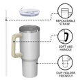 thumbnail image 4 of OBREWU Pioneer Flower Tumbler with Handle and Lid,40oz Pioneer Flower Double Wall Vacuum Insulated Tumbler,Pioneer Flower Cups Gift for Women and Men, 4 of 7