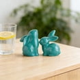 thumbnail image 7 of 1PC Large Easter Ceramic Bunny Figurines Decor, Dark Blue Porcelain Modern Tabletop Desktop Bookshelf Adornments Unique Decor DIY Art Crafts Statues for Easter Spring Weddings Home, Dark Blue, 7 of 7