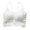 White, variant on Fashion Lace Beauty Back Cross Slim With Chest Pad Gathered Hollow Tube Top