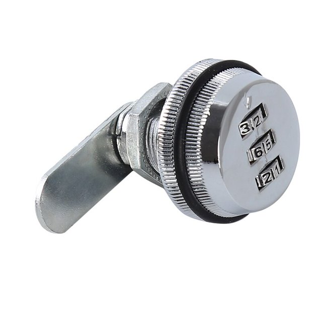Cerradura de leva con combinación de 3 dígitos, candado mecánico con contraseña sin llave, 20-30mm, para buzón, puerta de armario, 2021