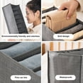 thumbnail image 3 of 3 Packs T-shirt Wardrobe Clothes Organizer,Washable Clothes Organizer for Folded Clothes,7 Grids Compartment Storage Bins,Drawer Organizers, 3 of 7