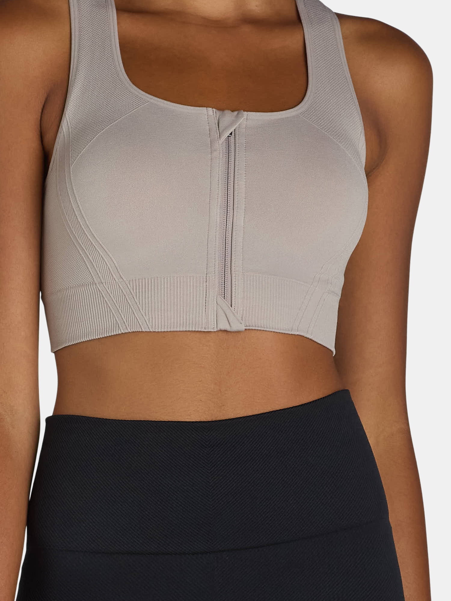 Avia Women's Medium Support Zip Front Sports Bra, Sizes S-XXXL