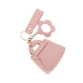 thumbnail image 6 of Unique Bargains 1 Pc Handbag Charms Keychains Flower Mirror Bag Accessories Pink, 6 of 6