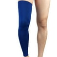 thumbnail image 5 of Women's Knee Sleeve 1 Pair Full Leg Compression Sleeves For Women & Men Extra Long Leg & Calf Braces Knee Sleeve For Basketball Football Running Working Out,Blue Women's Accessories Knee Sleeve, 5 of 6