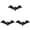 A, variant on Handcrafted Woven Rattan Bat Wall Hanging 12 x 3.74 Inch, 3D Black Rope Halloween Decor, Rustic Natural Farmhouse Creepy Decor for Home Fireplace Door, Decorations and Favors