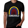 thumbnail image 2 of T-shirt Venezuela Rain  Soft Cotton Adult Heat-Transfer Graphic T-Shirt - 180g Breathable Fabric, Unisex Summer Casual Wear with Durable Heat-Printed Design, 2 of 10