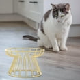 thumbnail image 4 of Ywbawe Elevated Cat Bowl Stand with Metal Base for Dry Wet Food Single Tray Holder, 4 of 7