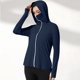thumbnail image 1 of TaTaai Women's UPF Sun Protective Hoodie, Long Sleeve Thumb Hole Pullover in Solid Color, Lightweight Top for Outdoor Wear and Exercise Gift, 1 of 8