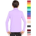 thumbnail image 3 of STRETCH IS COMFORT Oh So Soft Boy's Long Sleeve Poly Spandex Turtleneck| Size  2T- 16, 3 of 6