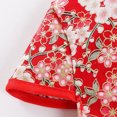 thumbnail image 6 of Edvintorg 6M-9Y Dress for Baby Girl Casual Printed Lace Cheongsam Dress Red Short Sleeve Mesh Princess Gauze Skirt Children Dresses Vestido Infantil, 6 of 7