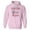 Pink, variant on Bedford Falls Hoodie Sweatshirt Unisex Large White