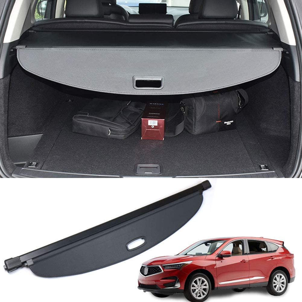 Fit Honda Acura RDX 2019-2026 Cargo Cover For 5-Seat Acura RDX 2019 2020 2021 2022 2023 2024 2025 2026 SUV Accessory Black Retractable Rear Trunk Privacy Shield Shade Cover