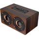 thumbnail image 1 of Altavoz Bluetooth Retro de Madera, Altavoces Inalámbricos Duales de 5 W con Sonido Envolvente 3D, 1 of 8
